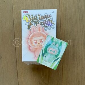 Pop Mart The Monsters Labubu Big into
Energy "Serenity”